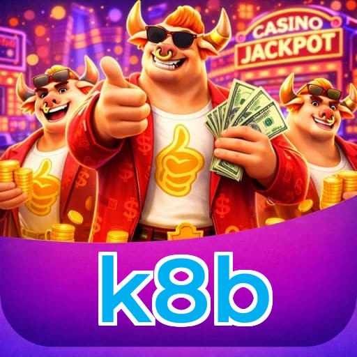 Fluxo de download do app k8b — referência visual